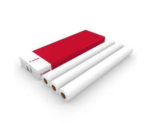 Papier traceur couché Haute Qualité Canon IJM113 FSC 90Gr/m² 0,914 (36") x 45m (Ø2")