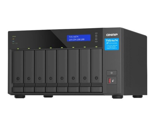 Serveur NAS QNAP TVS-H874-I5-32G 8-bay QuTS hero NAS Intel Core i5-12400 32Go