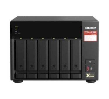 Serveur NAS QNAP TS-673A-8G 6-bay QuTS hero NAS AMD Ryzen Embedded V1500B 8Go