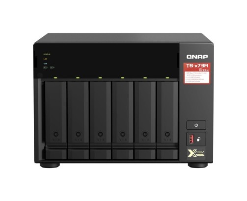 Serveur NAS QNAP TS-673A-8G 6-bay QuTS hero NAS AMD Ryzen Embedded V1500B 8Go