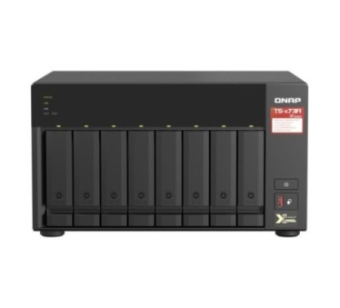 Serveur NAS QNAP TS-873A-8G 8-bay QuTS hero NAS AMD Ryzen Embedded V1500B 8Go