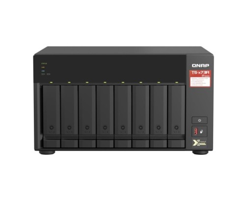 Serveur NAS QNAP TS-873A-8G 8-bay QuTS hero NAS AMD Ryzen Embedded V1500B 8Go