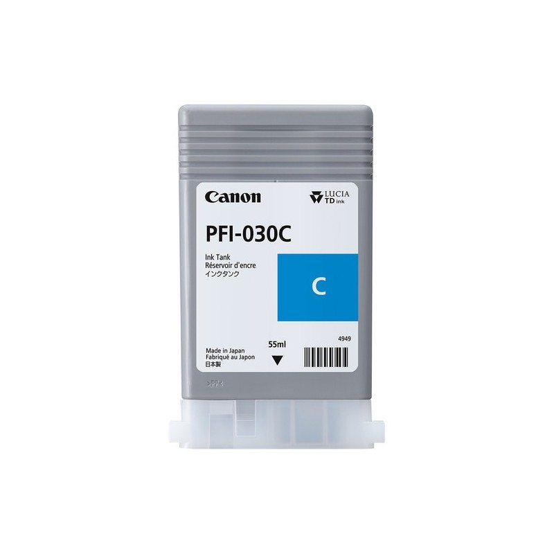 Canon PFI-030 C - Cartouche d'impression cyan 55ml