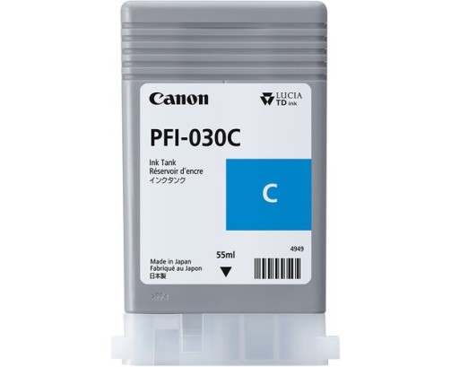 Canon PFI-030 C - Cartouche d'impression cyan 55ml