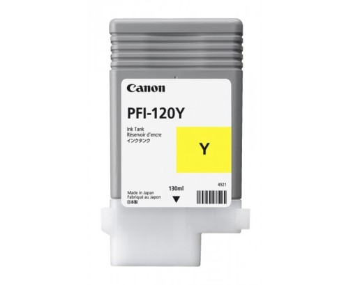 Canon PFI-120 Y - Cartouche d'impression jaune 130ml