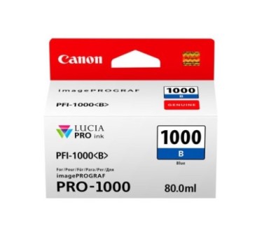 Canon PFI-1000 B - Cartouche d'impression bleu 80ml