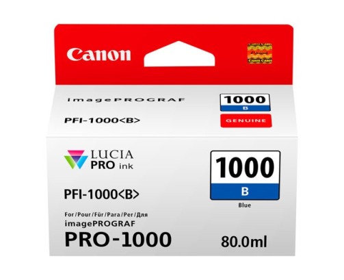 Canon PFI-1000 B - Cartouche d'impression bleu 80ml