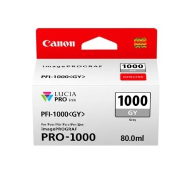 Canon PFI-1000 GY - Cartouche d'impression gris 80ml