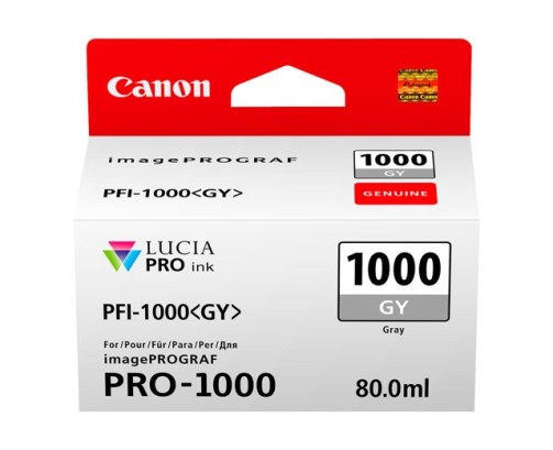 Canon PFI-1000 GY - Cartouche d'impression gris 80ml