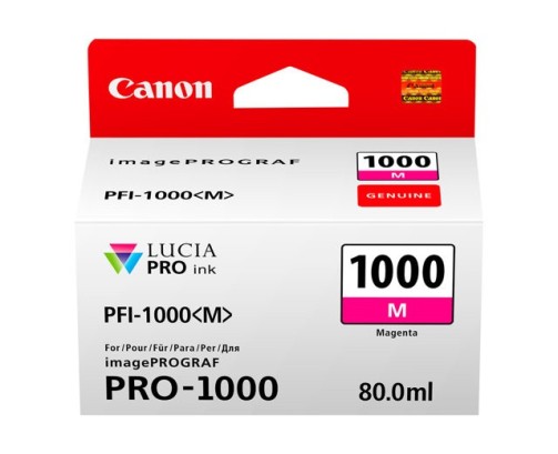 Canon PFI-1000 M - Cartouche d'impression magenta 80ml