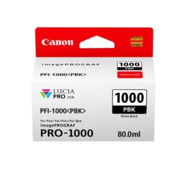 Canon PFI-1000 PBK - Cartouche d'impression noir photo 80ml