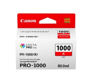 Canon PFI-1000 R - Cartouche d'impression rouge 80ml