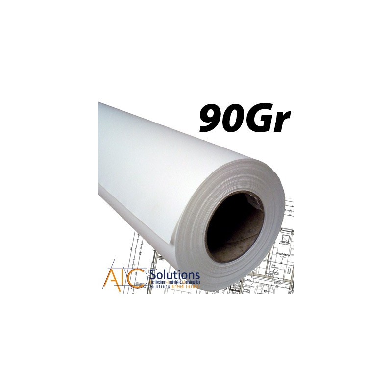 Calque ColorPrint 90/95gr 0,610 (24") x 50m (Ø2")