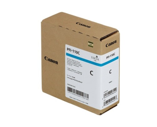 Canon PFI-110 C - Cartouche d'impression cyan 160ml