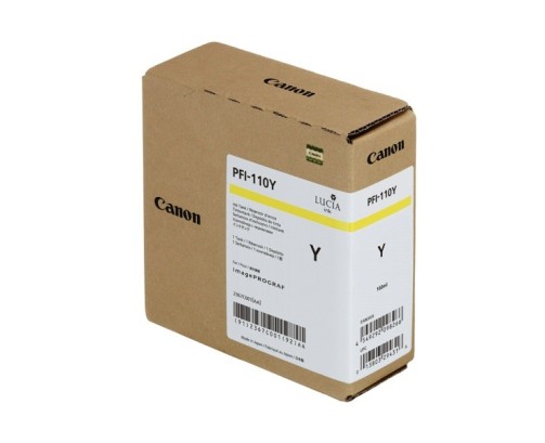 Canon PFI-110 Y - Cartouche d'impression jaune 160ml