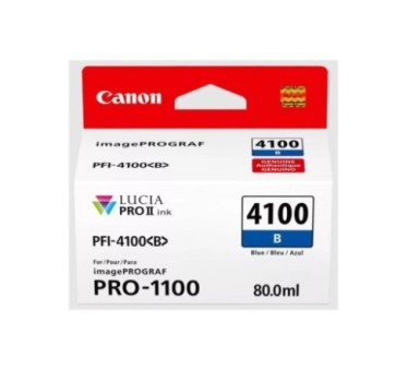 Canon PFI-4100 B - Cartouche d'impression bleu 80ml