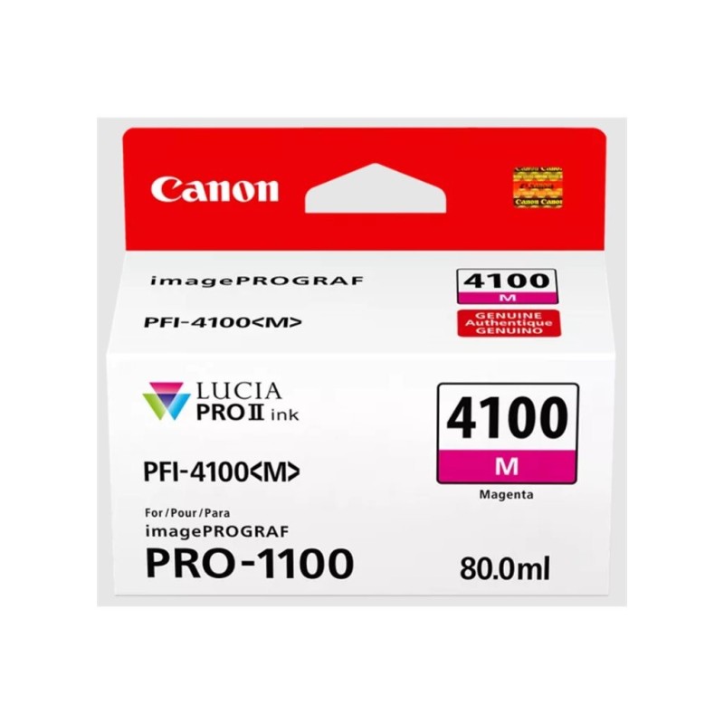 Canon PFI-4100 M - Cartouche d'impression magenta 80ml