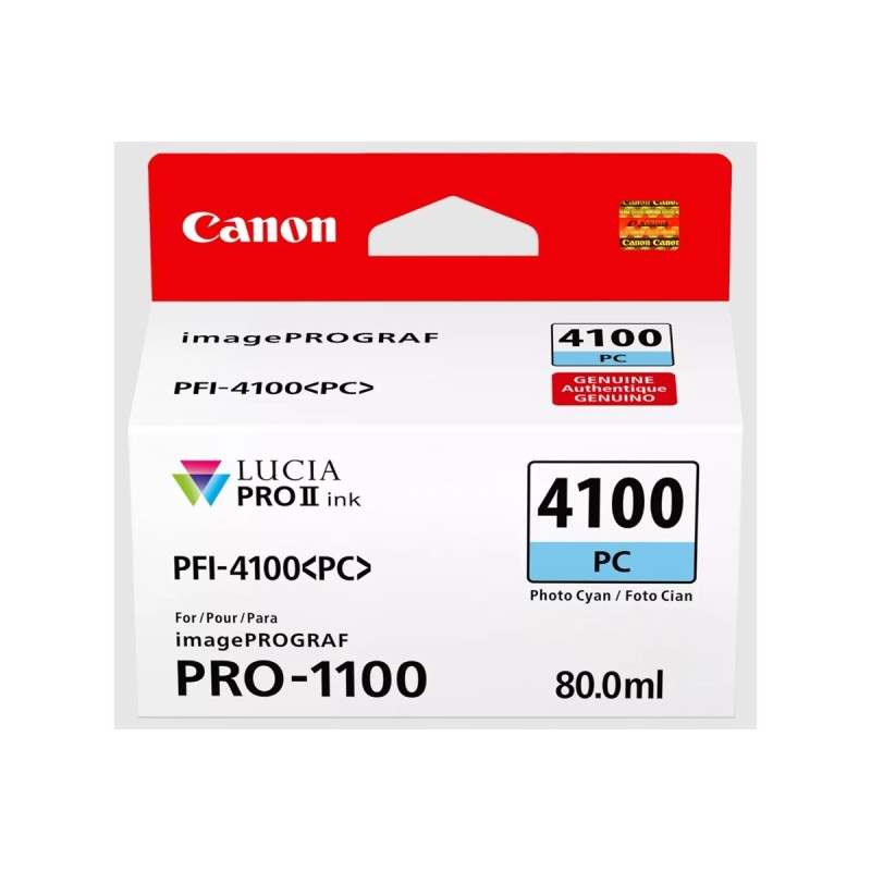 Canon PFI-4100 PC - Cartouche d'impression cyan photo 80ml