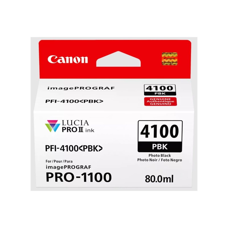 Canon PFI-4100 PK - Cartouche d'impression noir photo 80ml