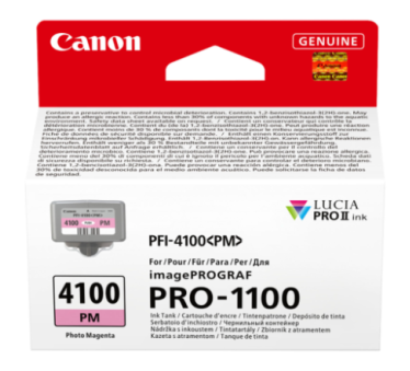 Canon PFI-4100 PM - Cartouche d'impression magenta photo 80ml