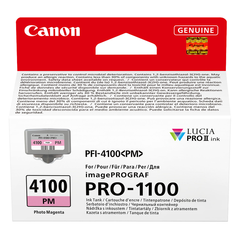 Canon PFI-4100 PM - Cartouche d'impression magenta photo 80ml