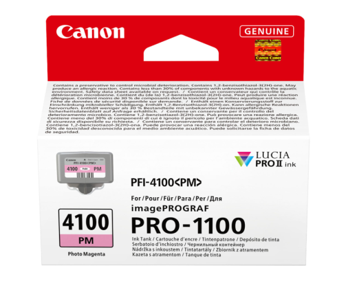 Canon PFI-4100 PM - Cartouche d'impression magenta photo 80ml