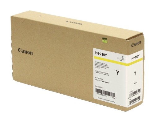 Canon PFI-710 Y - Cartouche d'impression jaune 700ml