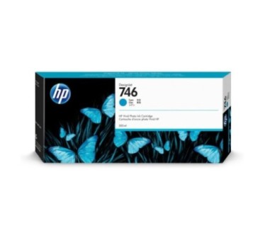 HP 746 - Cartouche d'impression cyan 300ml (P2V80A)