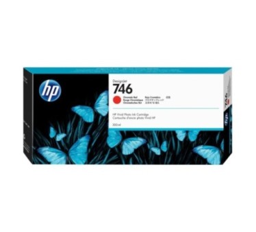 HP 746 - Cartouche d'impression rouge 300ml (P2V81A)