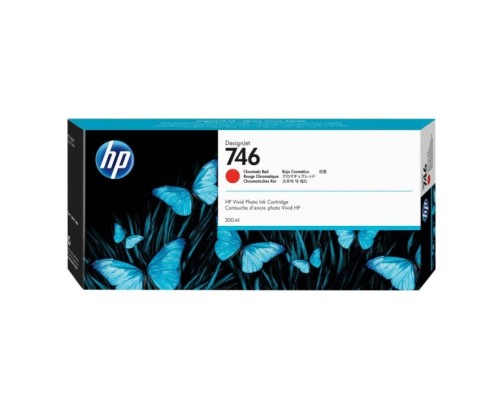 HP 746 - Cartouche d'impression rouge 300ml (P2V81A)