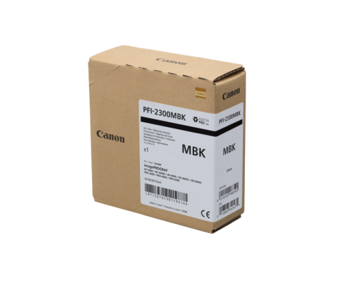 Canon PFI-2300 MBK - Cartouche d'impression noir mat 330ml