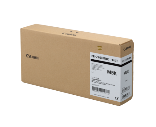 Canon PFI-2700 MBK - Cartouche d'impression noir mat 700ml