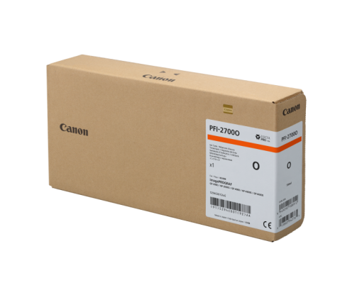 Canon PFI-2700 O - Cartouche d'impression orange 700ml