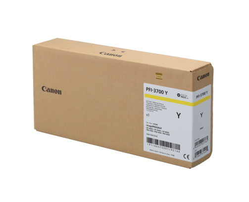 Canon PFI-3700 Y - Cartouche d'impression jaune 700ml