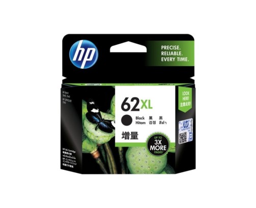 HP 62XL - C2P05AE - cartouche d'impression noir (Jusqu'à 600 pages)