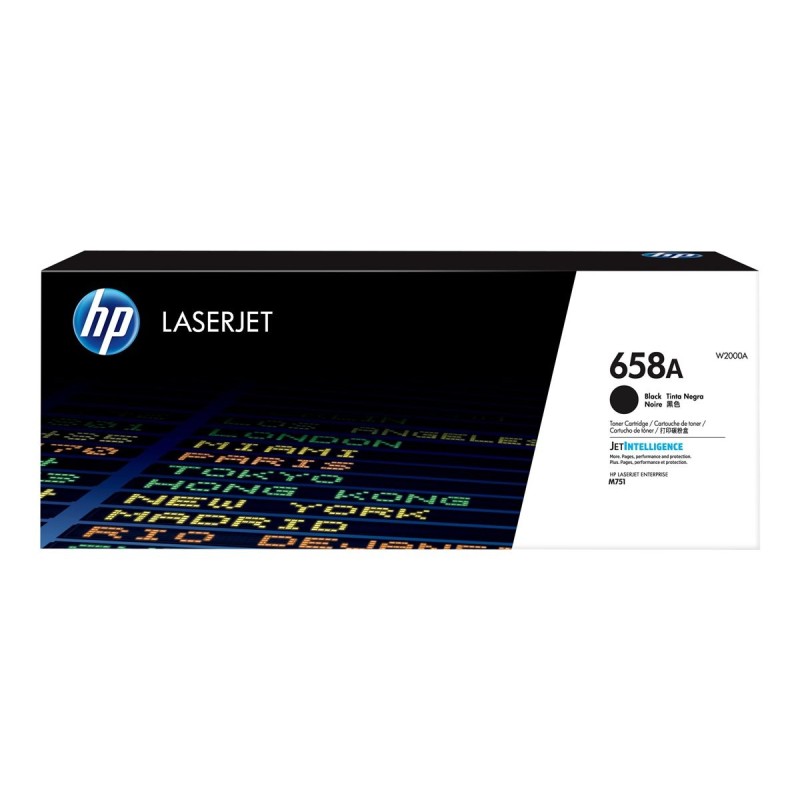 HP 658A - W2000A - cartouche de toner noir (Jusqu'à 7000 pages)