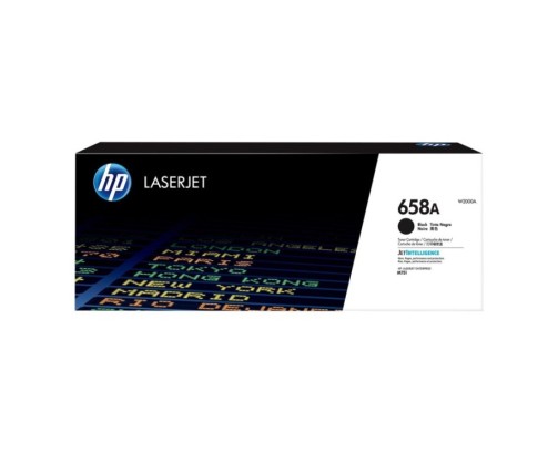 HP 658A - W2000A - cartouche de toner noir (Jusqu'à 7000 pages)