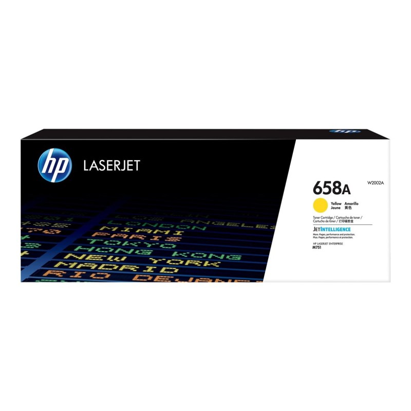 HP 658A - W2002A - cartouche de toner jaune (Jusqu'à 6000 pages)