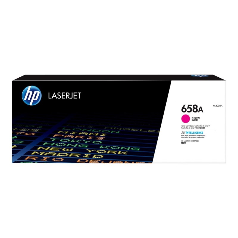 HP 658A - W2003A - cartouche de toner magenta (Jusqu'à 6000 pages)