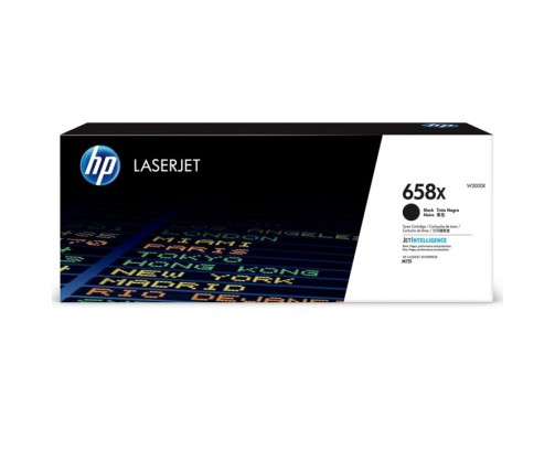 HP 658X - W2000X - cartouche de toner noir (Jusqu'à 33000 pages)